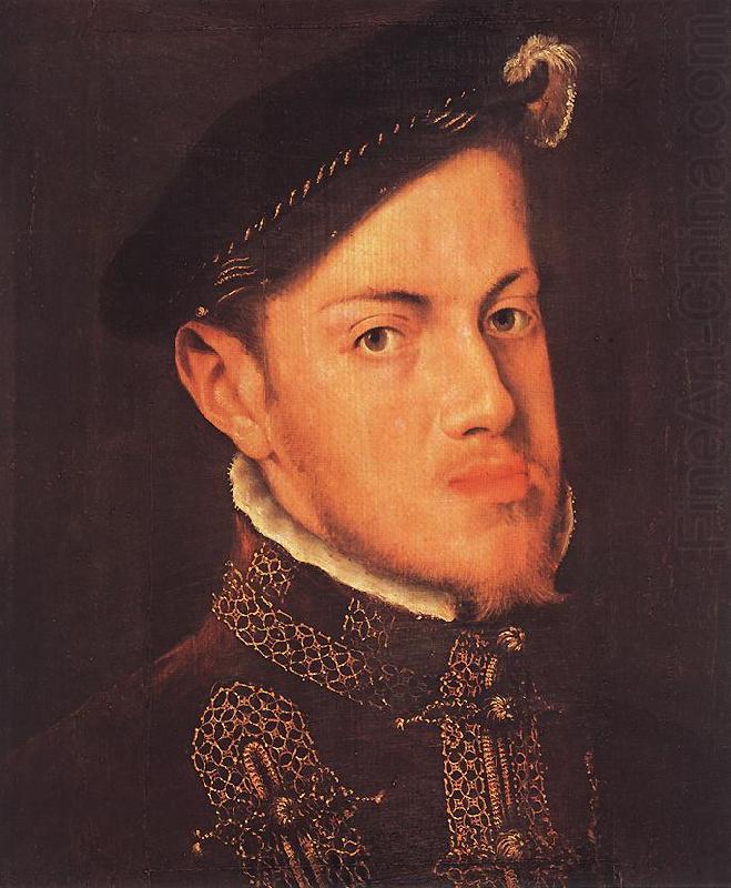 Portrait of the Philip II, King of Spain sg, MOR VAN DASHORST, Anthonis